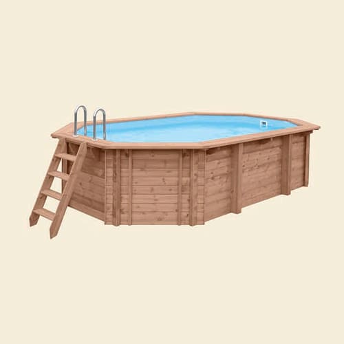 Octagonal Oblong Standard Wooden Pools