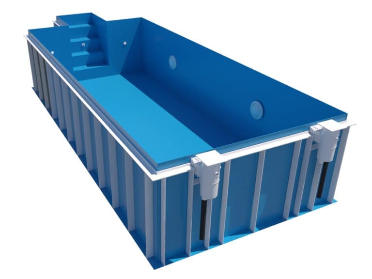 Rectangle Laguna Hranat Centered Stairs