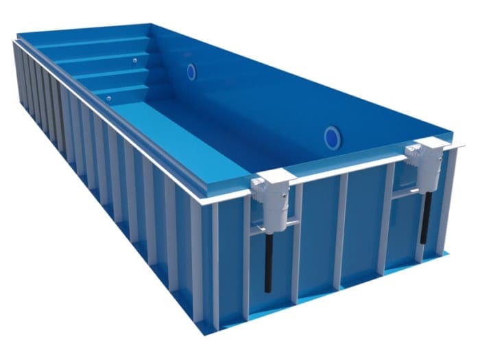 Skimmer + Stairs Full-Width