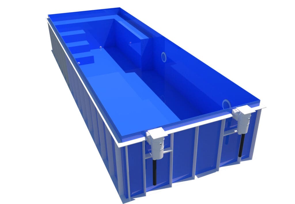 Lavice Long Bench &Amp; Steps