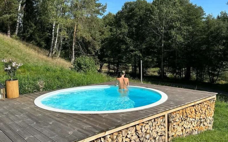 Octagonal Wooden Pools