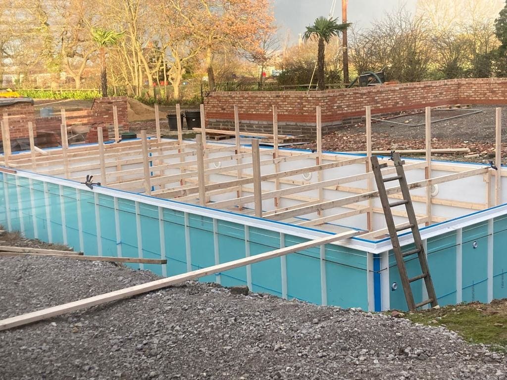 Bespoke 10m dura polymer pool