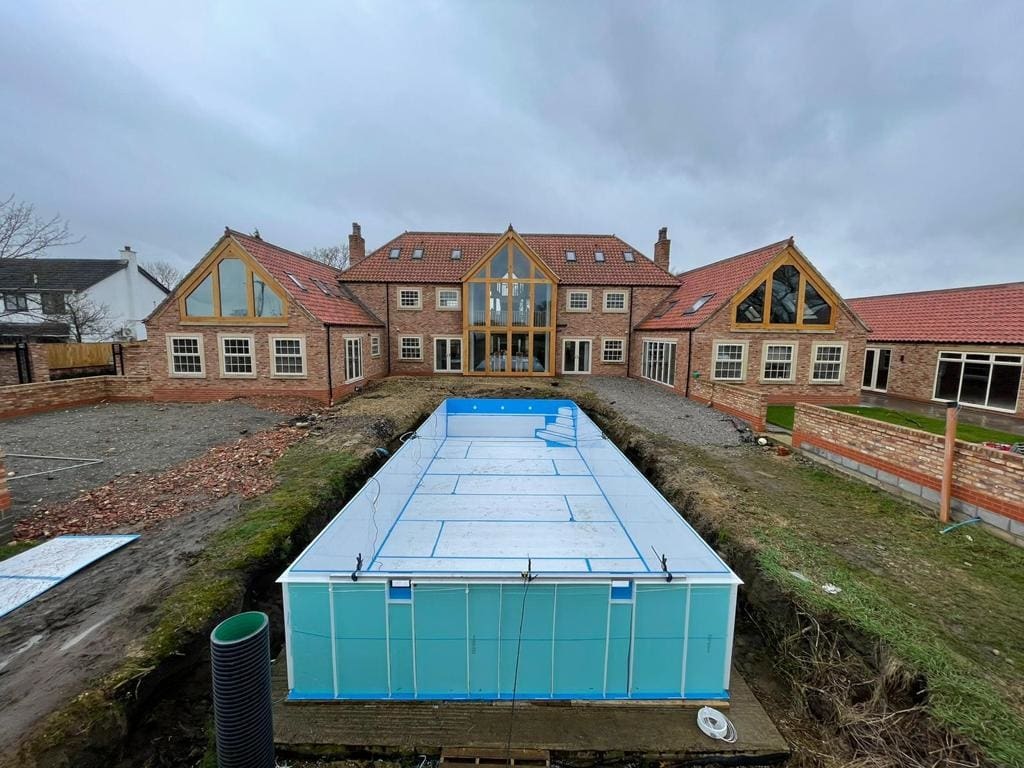 Bespoke 10m dura polymer pool