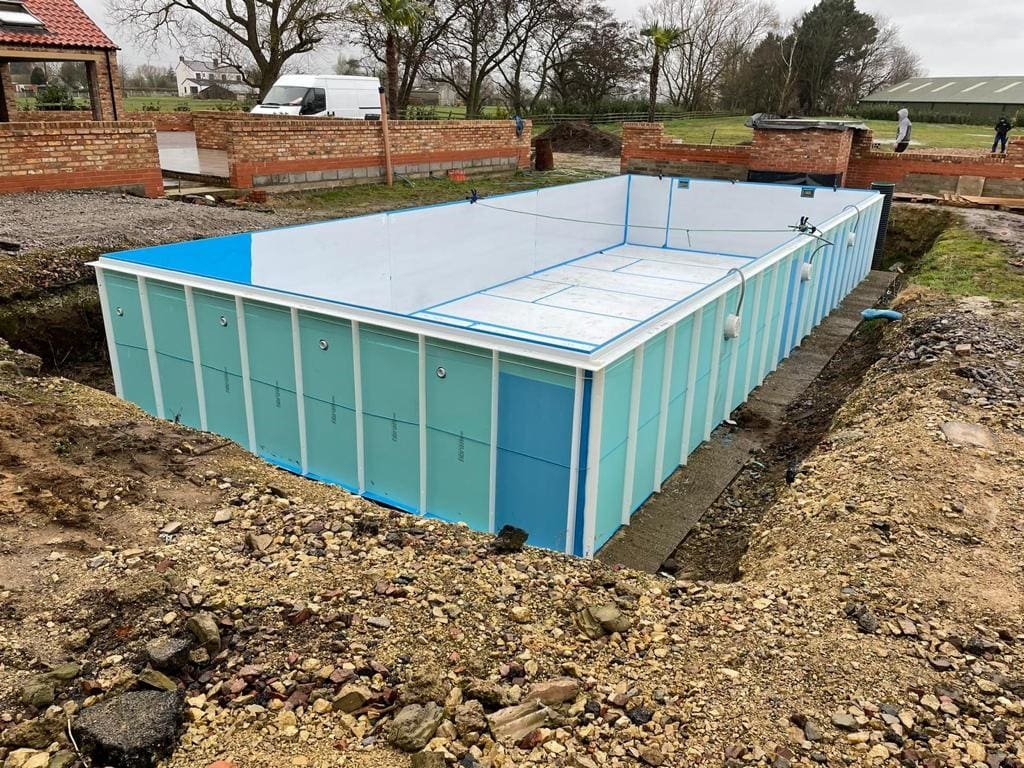 Bespoke 10m dura polymer pool