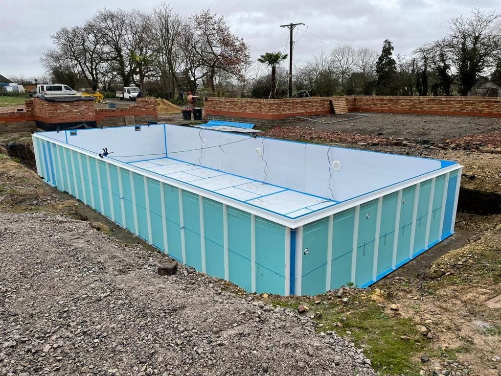 Bespoke 10m dura polymer pool
