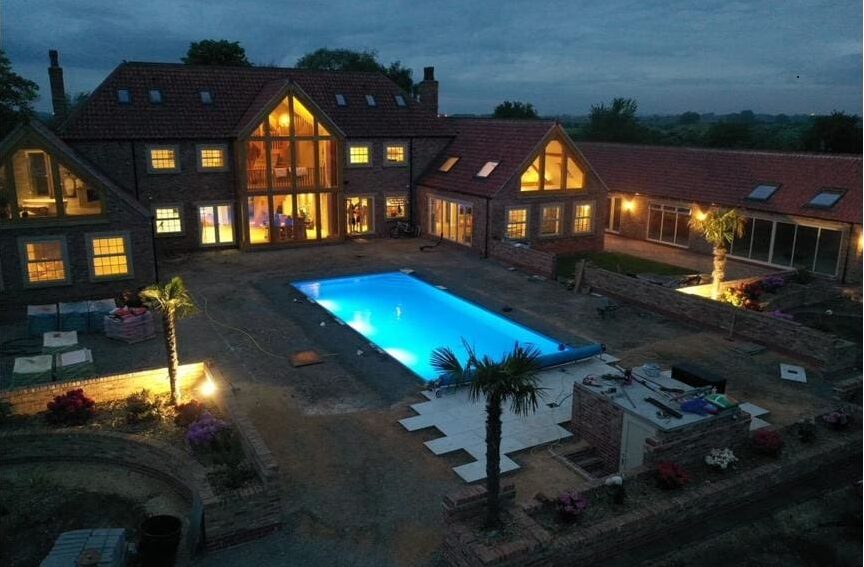 Bespoke 10m dura polymer pool