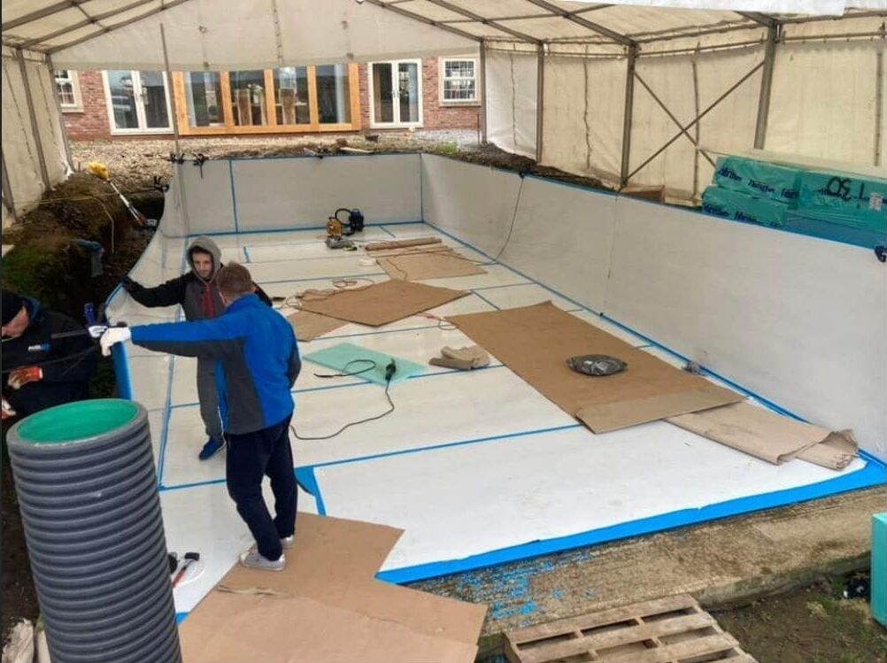 Bespoke 10m dura polymer pool