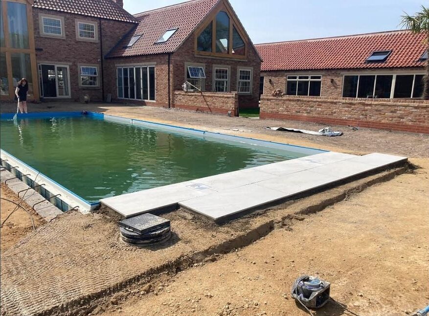 Bespoke 10m dura polymer pool