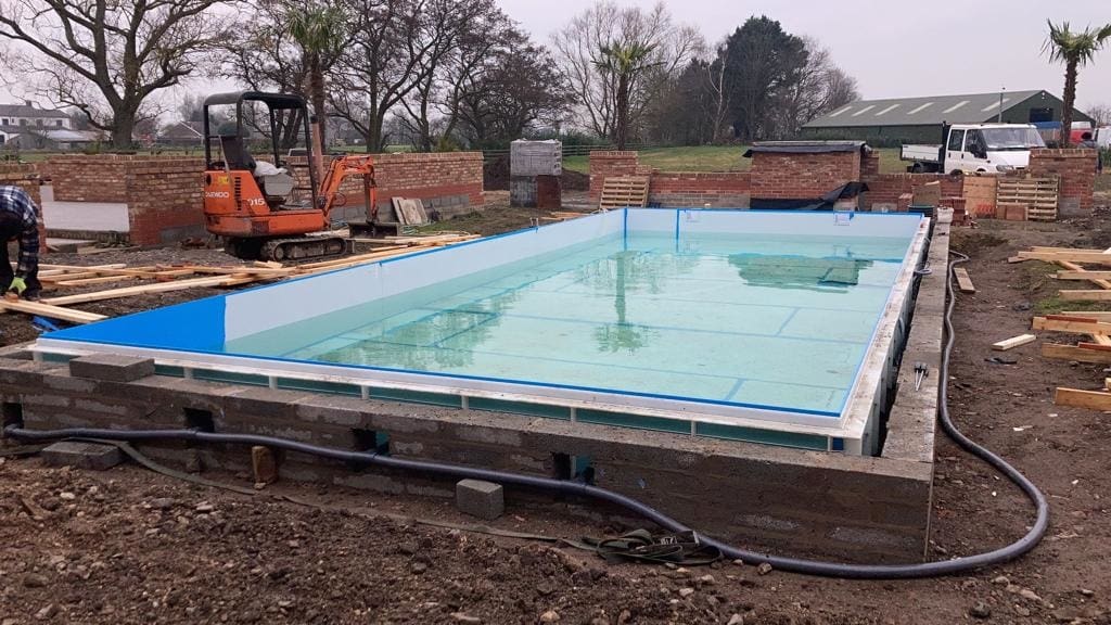 Bespoke 10m dura polymer pool