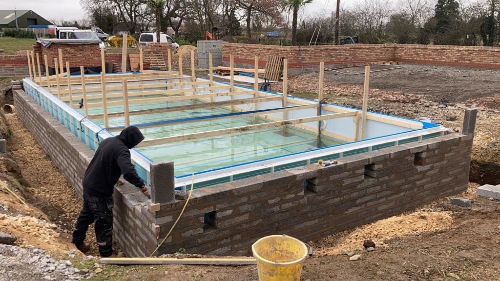 Bespoke 10m dura polymer pool