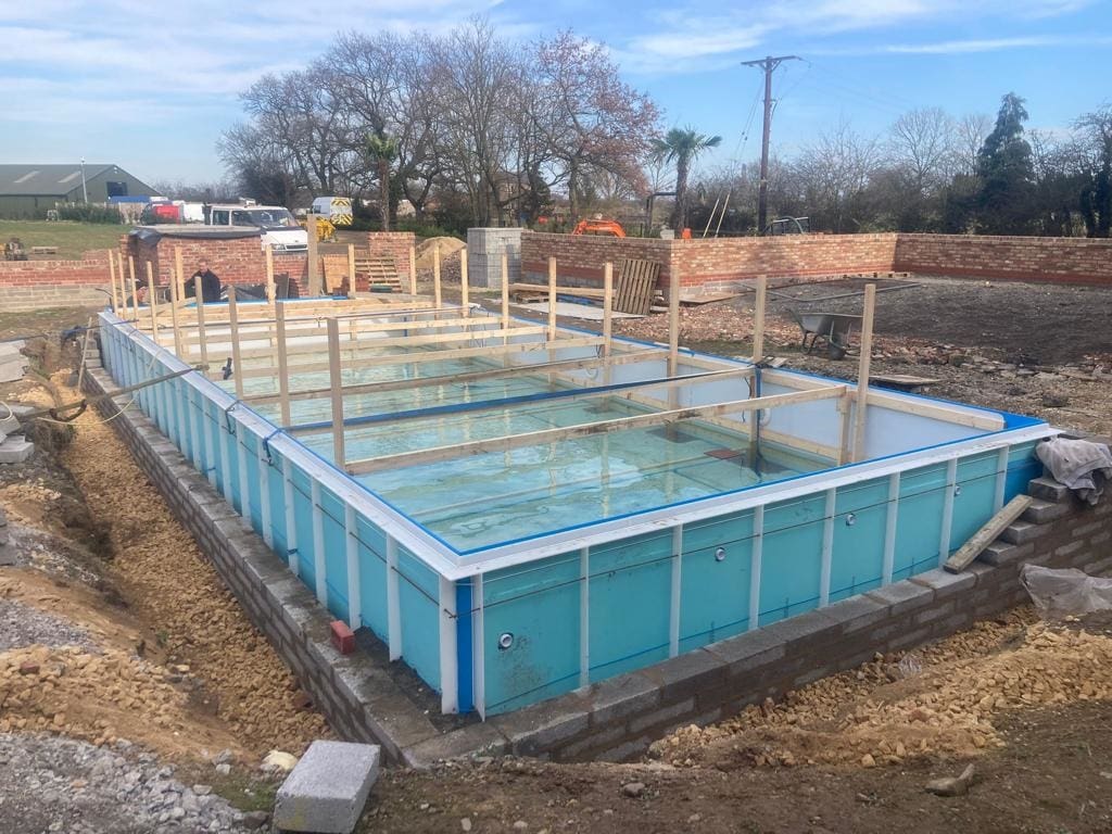 Bespoke 10m dura polymer pool