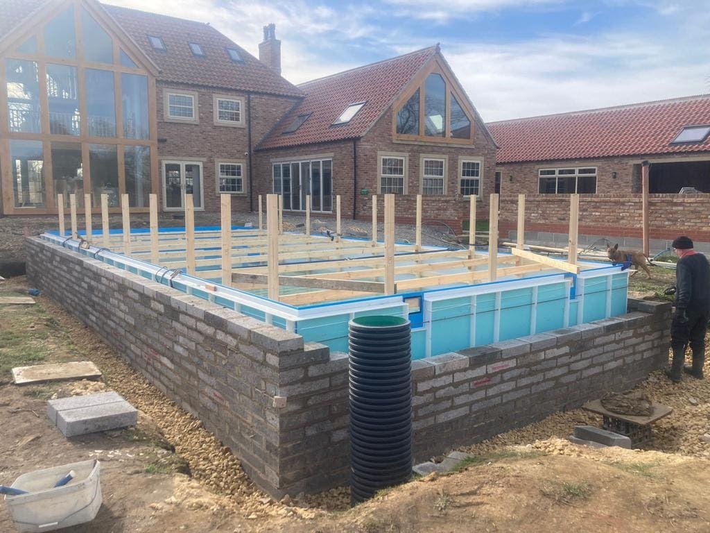 Bespoke 10m dura polymer pool