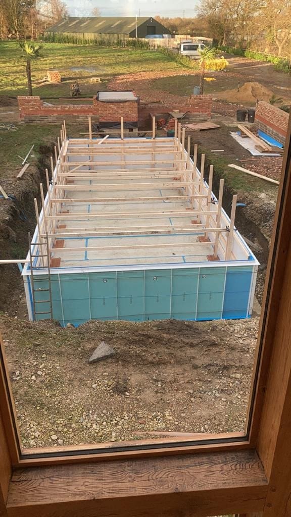 Bespoke 10m dura polymer pool